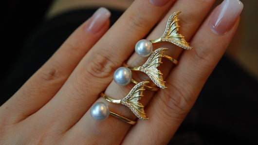 Anillo Sirena Perla Marina - Image 5
