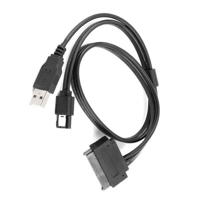 Cable Dual 2 en 1 para Disco Duro: Datos y Alimentación 22 Pines - Image 9