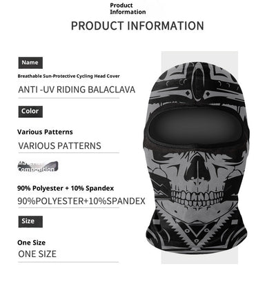 Máscara Protectora Solar Transpirable para Hombre y Mujer - Image 49