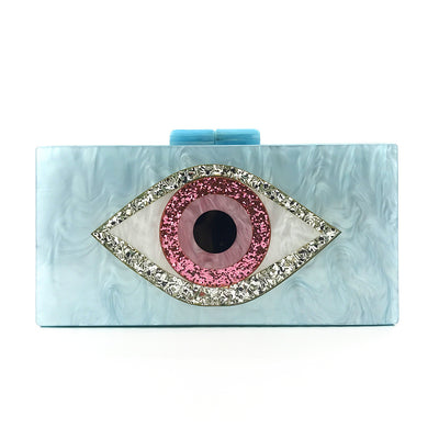 Bolso de Fiesta Acrílico con Diseño de Ojos - Image 13