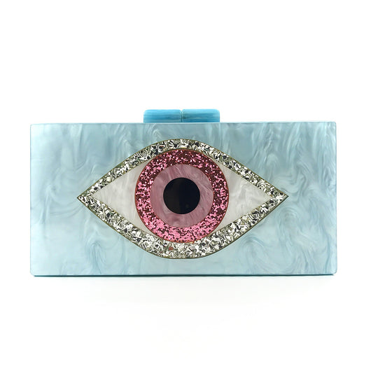 Bolso de Fiesta Acrílico con Diseño de Ojos - Image 13