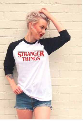 Playera Unisex de Manga Larga con Letras