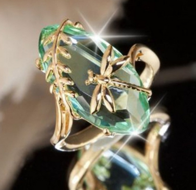 Anillo Verde Oliva Elegante - Image 2