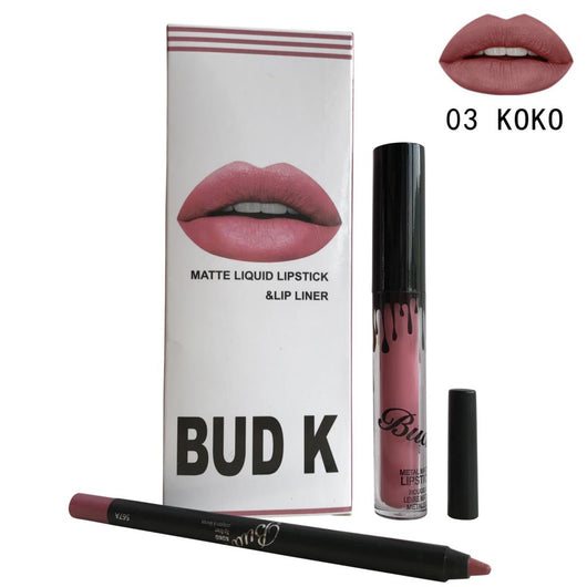 Labial Líquido Mate BUD K - Color Intenso de Larga Duración - Image 5