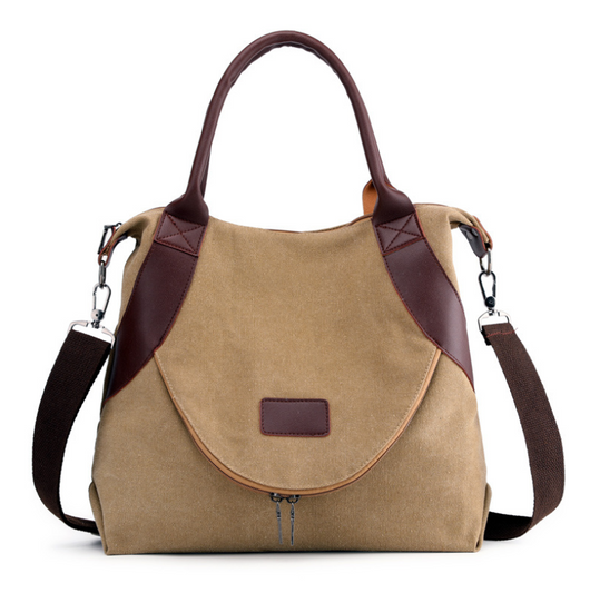 Bolsa Mensajera de Lona para Mujer - Estilo Casual - Image 5