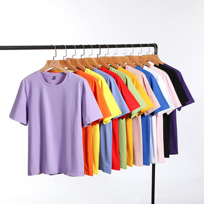 Camiseta Hombre Algodón Puro Manga Corta Suelta Estilo Coreano - Image 2