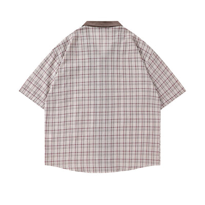 Camisa de Cuadros Manga Corta para Hombre - Image 13