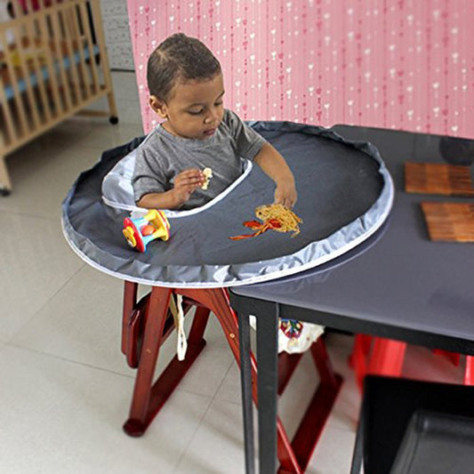 Silla de Alimentación con Mantel Antiderrames para Bebé