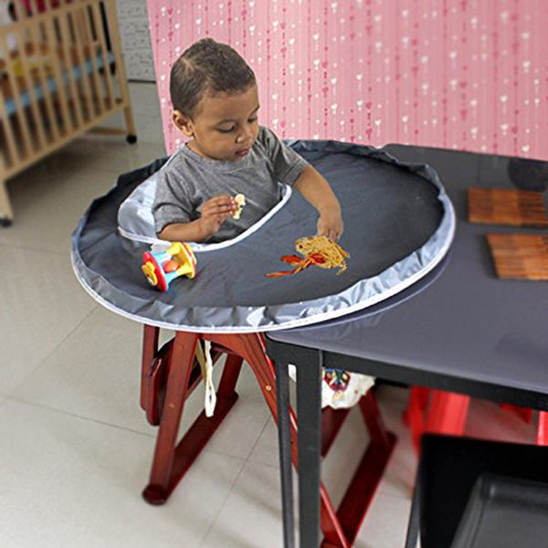 Silla de Alimentación con Mantel Antiderrames para Bebé