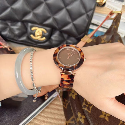 Reloj Retro para Mujer con Ámbar Hawksbill - Estilo Vintage de Alta Gama - Image 17