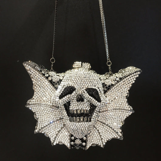 Bolso Personalizado Estilo Diamante con Tachas de Murciélago - Image 8