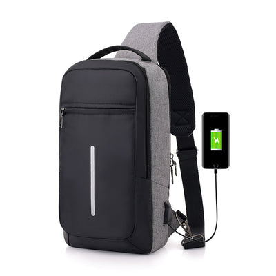 Mochila de Pecho Antirrobo con Carga USB - Image 6
