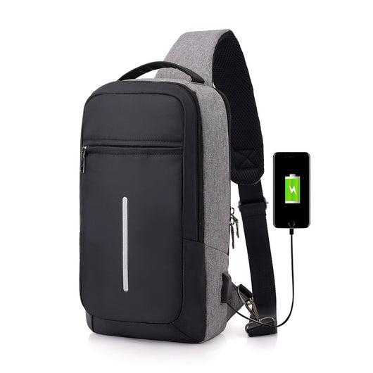 Mochila de Pecho Antirrobo con Carga USB - Image 6