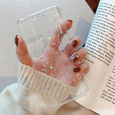 Funda para teléfono con diseño floral transparente - Image 4