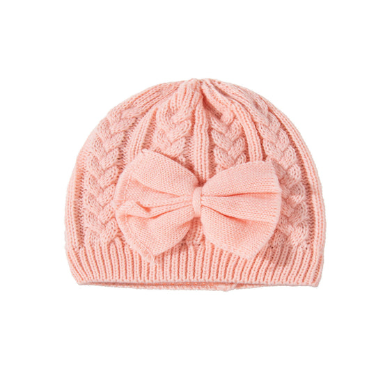 Gorro Tejido Jacquard de Lana Pura Color Liso Estilo Europeo - Image 4