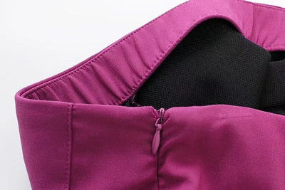 Shorts Vintage Cintura Alta con Abertura Frontal - Image 28
