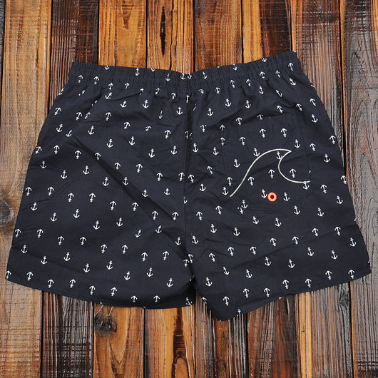 Shorts de Baño con Estampado Ancla - Traje de Baño para Piscina y Aguas Termales - Image 5