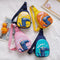 Mochila Pectoral Infantil con Diseño Animado y Carcasa Rígida