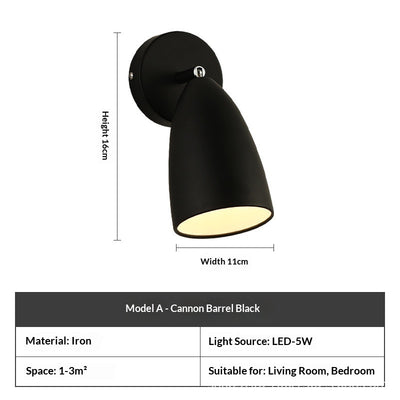 Lámpara LED de Lectura para Mesita de Noche con Brazo Articulado - Image 11
