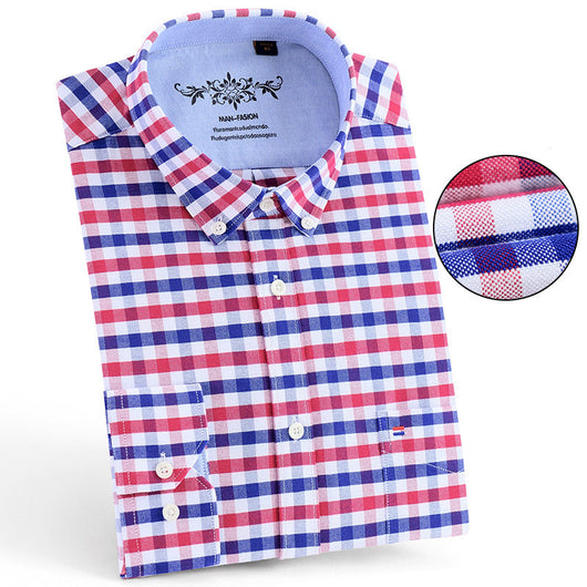 Camisa Casual de Botones Cuello Clásico Colores Sólidos - Image 16