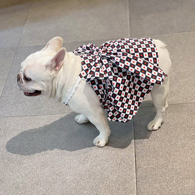 Ropa para Mascotas Ajedrez Primavera y Verano Bichón - Image 13