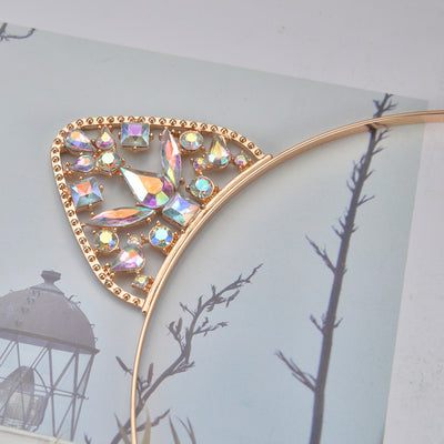 Diadema Orejas de Conejo con Detalles de Estrás en Aleación - Image 4