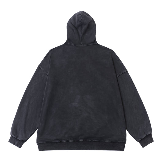 Sudadera con Capucha Desgastada Efecto Vintage para Hombre - Image 20