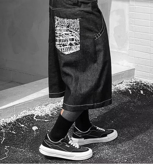 Shorts de Mezclilla Holgados para Hombre - Estilo Costa Oeste Estadounidense - Image 12