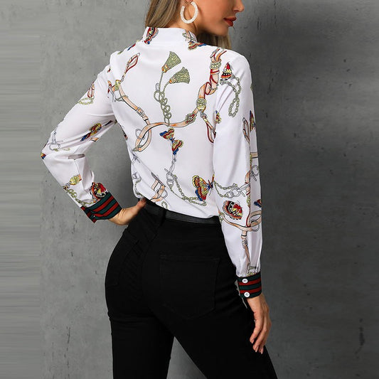 Camisa Slim Fit con Moño Integrado - Image 2