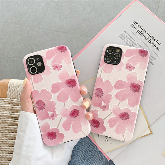 Funda para Teléfono con Diseño Floral Rosa - Image 5
