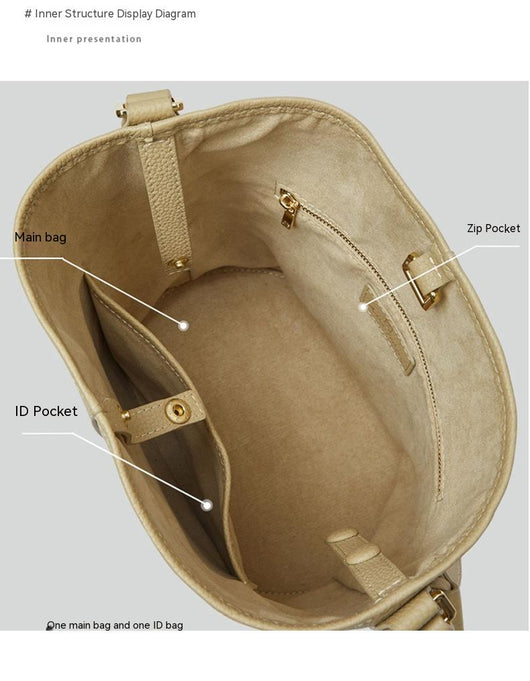 Bolso de Hombro Casual Bucket para Mujer - Image 13