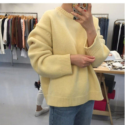 Suéter Cuello Redondo para Otoño e Invierno - Image 9