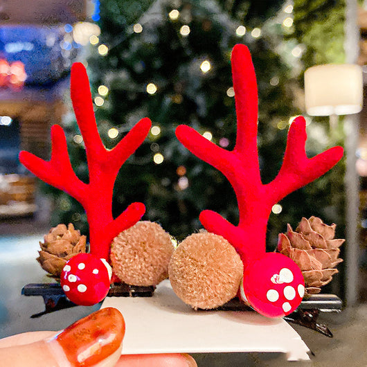 Pinzas Navideñas Decorativas - Clips Festivos de Pato, Muñeco de Nieve y Astas - Image 10