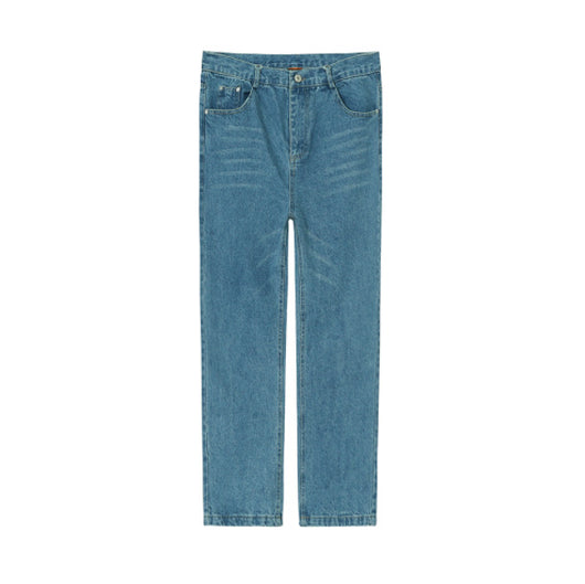 Pantalones Jeans Hombre Corte Recto Pierna Ancha Casual Nueve Puntos - Image 8