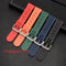 Abalone series rubber watchband Orange22mm