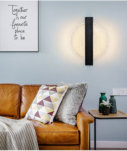 Lámpara de Pared Colgante Lujo Minimalista para Dormitorio y Sala - Image 9
