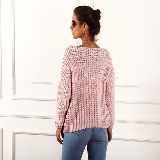 Suéter Elegante para Mujer Otoño Invierno Estilo Europeo - Image 2