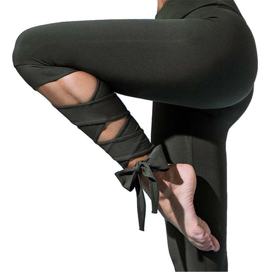 Leggings Deportivos de Yoga y Fitness para Mujer con Soporte Bandage - Image 2
