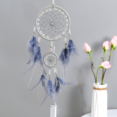 Atrapasueños Artesanal con Plumas Indígenas - Image 6