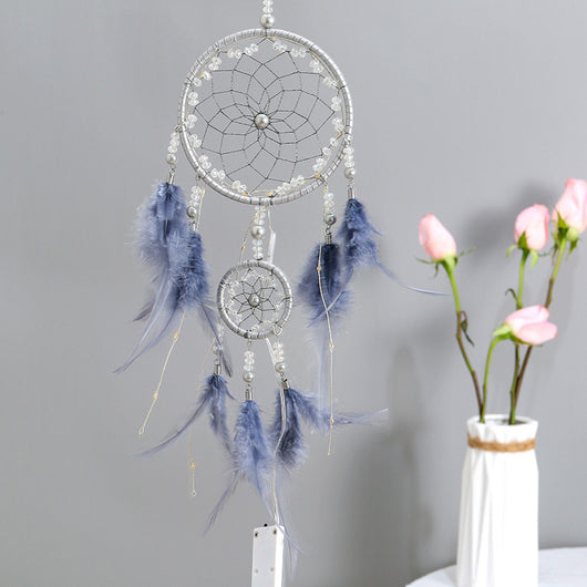 Atrapasueños Artesanal con Plumas Indígenas - Image 6