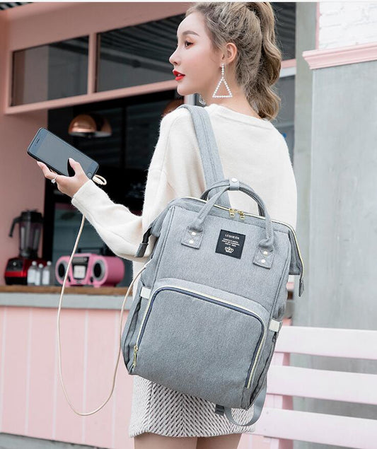 Mochila Maternal Multifuncional de Gran Capacidad
