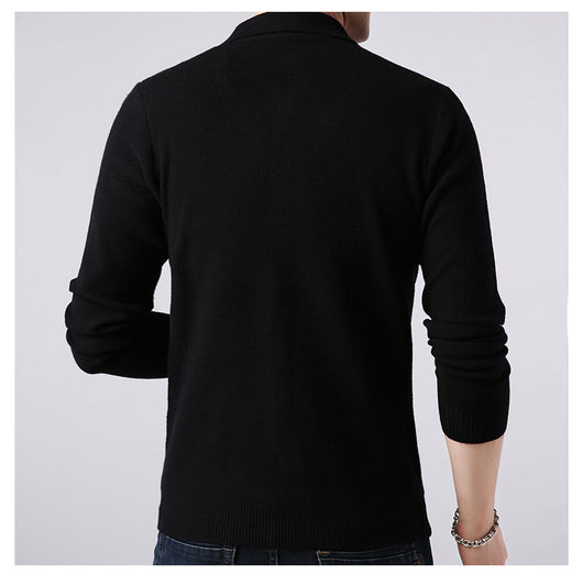 Cardigan de Lana para Hombre con Solapas - Image 8