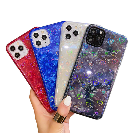 Funda para móvil con patrón de concha marina