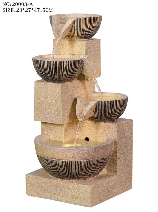 Fuente de Agua Decorativa con Humidificador para Sala de Estar - Image 19