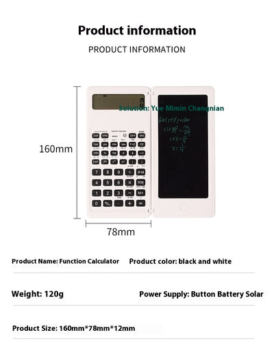 Calculadora Científica Solar con Pizarra de Escritura Táctil - Image 14