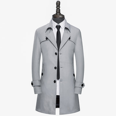 Abrigo Trench Slim Elegante - Image 4