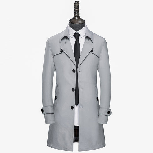 Abrigo Trench Slim Elegante - Image 4