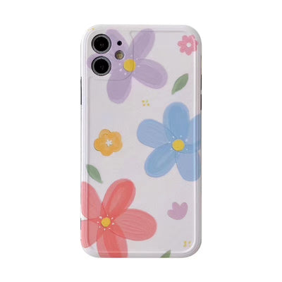 Funda para celular con diseño de flores y bordes elegantes - Image 2
