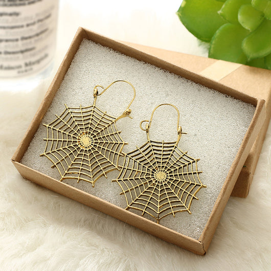 Aretes de Telaraña Calada - Image 5