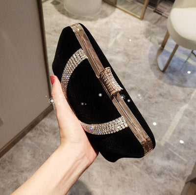 Bolso de Hombro Asimétrico con Detalles Diamantados - Image 22